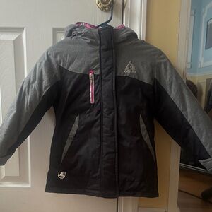 Gerry Weber Kids' Black and Gray Puffer Jacket